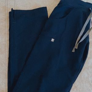 Figs Navy Blue Scrub Bottoms
